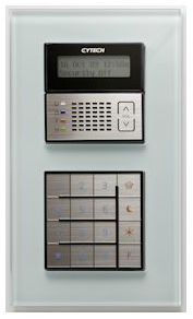 The Cytech KP06 keypad in vertical orientation.