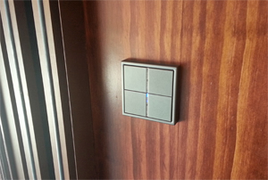 Jung FD Design push button panel.