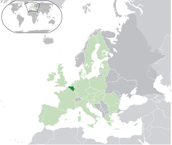 Belgium as part of the European Union.
