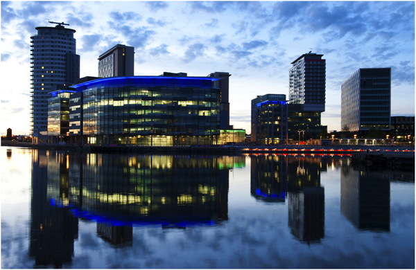 MediaCityUK uses KNX to provide energy savings as well as monitoring and testing.