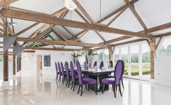 The open-plan dining area.