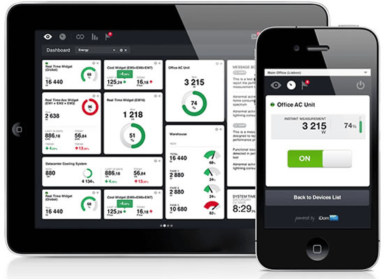 Monitoring of renewable energy using a KNX Server (source:knxengineering.com)