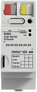 The Gira 2167 00 IP Router.