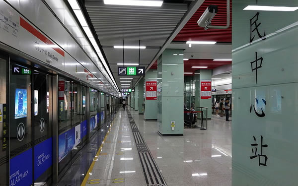 The Metro in Shenzhen uses KNX.