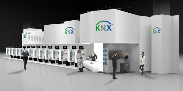 KNX Member Booth at Light+Building 2014
