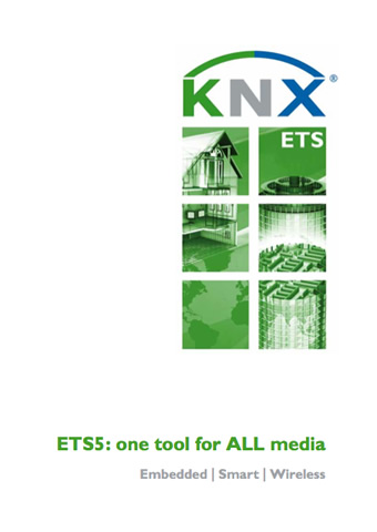 KNX ETS5 one tool for all media