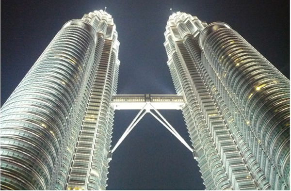 Petronas Towers, Kuala Lumpur, Malaysia.