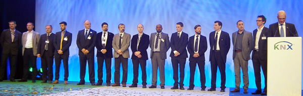 Europe, Asia, and South America were well represented at the KNX Awards as part of the KNX TOP Event.
