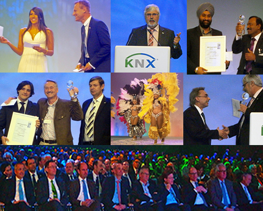 The KNX TOP Event is an entertaining show in itself and an excellent networking opportunity.
