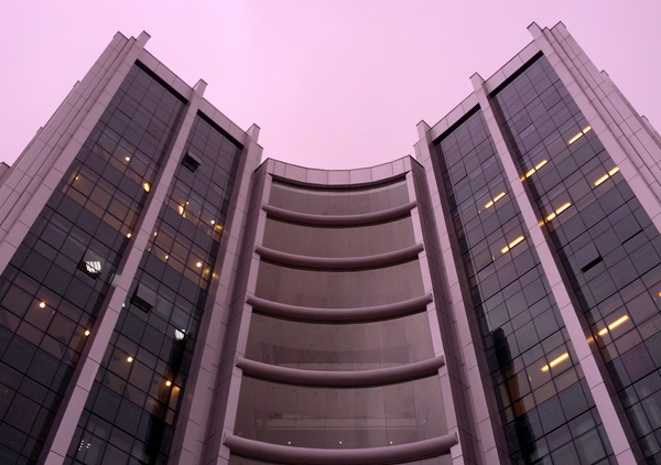 This new nine-story building in Nairobi has a KNX/DALI-based lighting system.