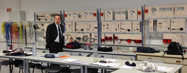 The facilities at the ATEC training academy are excellent for anyone interested in KNX and building automation.