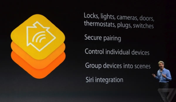 The introduction of HomeKit by Apple.