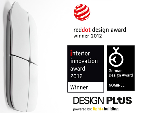 Eelecta's unique aesthetic paradigm provides pleasing interaction with the end user, and has been awarded more than five international design prizes, including the Red Dot 2012.