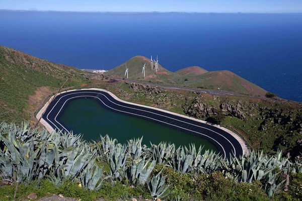 Gorona del Viento project in the Canary Islands. 