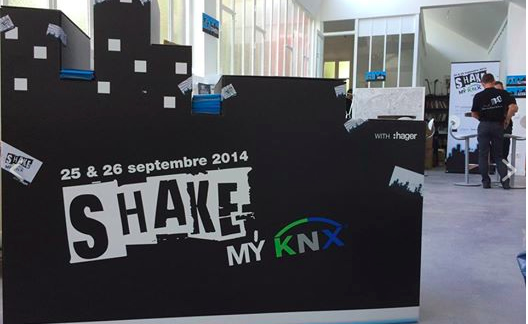 Shake my KNX took place of 25-26 September 2014, just outside Paris.