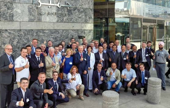 More than 50 delegates from 30 different countries joined the KNX National Group Conference in Dubai, which coincided with the launch of ETS5.