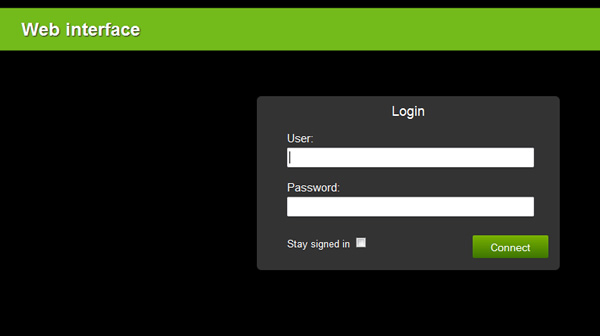 Password-protected web interfaces are more secure with SSL protection.