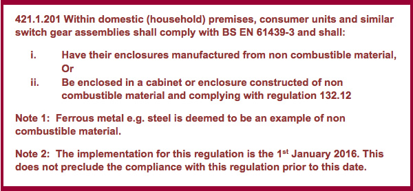 Amendment 3 to BS7671:2008 Requirements for Electrical Installations.