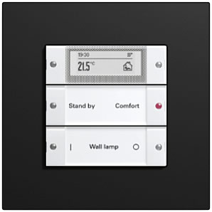The Gira Esprit is an example of a multifunctional thermostat.