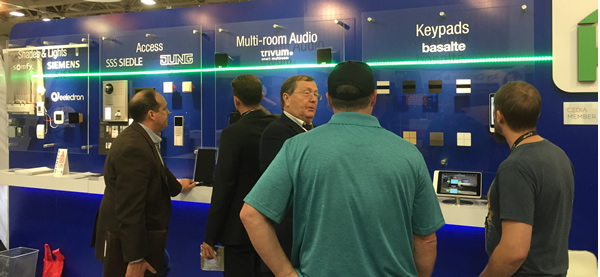 The KNX USA stand at CEDIA Expo 2015.
