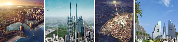 Saudi Arabia plans the launch of 'economic cities'.
