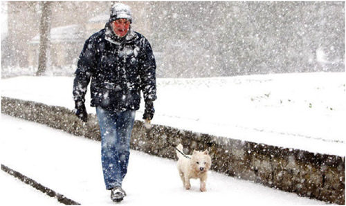 The Daily Express newspaper warned us of the 'Coldest winter for 50 YEARS set to bring MONTHS of heavy snow to UK.'