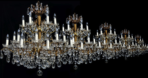 What to do when faced with so many power-hungry chandeliers?
