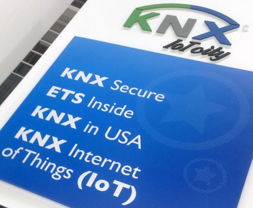The new KNX messages in the KNX IoT city.