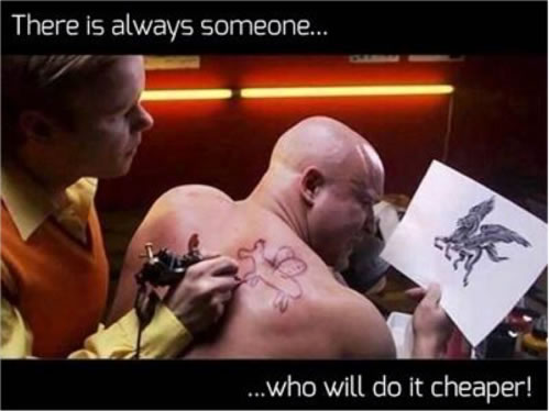 Paying for a professional can save you money in the long run.