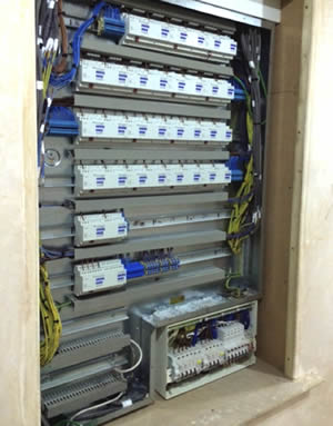 A neatly-wired and labelled enclosure will make maintenance much easier. (Image courtesy of Newland Solutions).