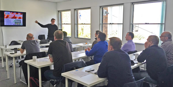 KNX intro course at Bemco.