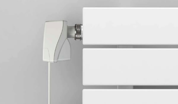 The GIRA KNX Radiator Valve allows control of individual radiators.