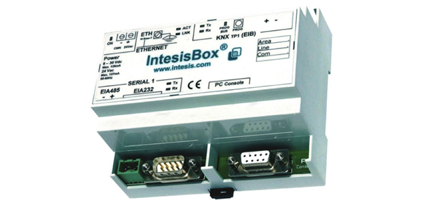 Central control of AC can be achieved using  a gateway such as the Intesis IBOX-BAC-KNX. This allows supervision and bidirectional control of all the parameters and functionality of systems and equipment with KNX connectivity from BACnet/IP installations.