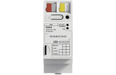 The Gira IP Router (216700) already supports KNX IP Secure.