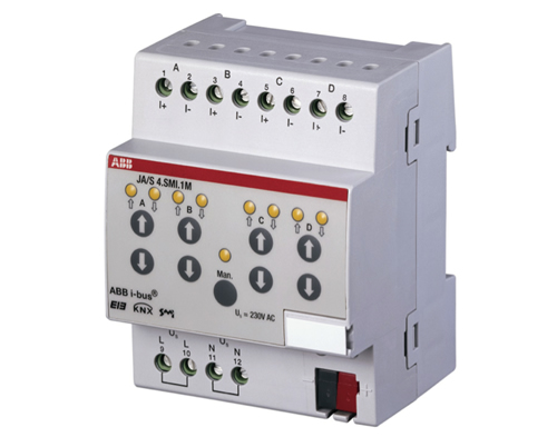 The ABB JA/S 4.SMI.1M is an example of a 4-channel SMI actuator.