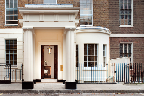 The Exterior of Five and Six Connaught Place (image courtesy of Redrow Homes London).