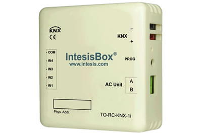 The Toshiba to KNX interface from Intesis allows us to integrate our new AC unit with the existing KNX system. Benefits of KNX integration