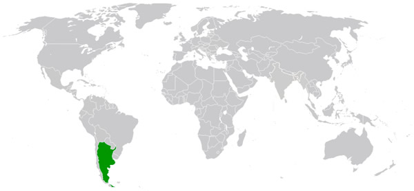 Argentina a federal republic in the southern portion of South America, and shares the bulk of the Southern Cone with its neighbour, Chile, to the west. It is the eighth-largest country in the world, and the second largest in Latin America.