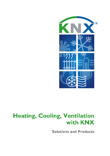 Heating Cooling Ventilation with KNX