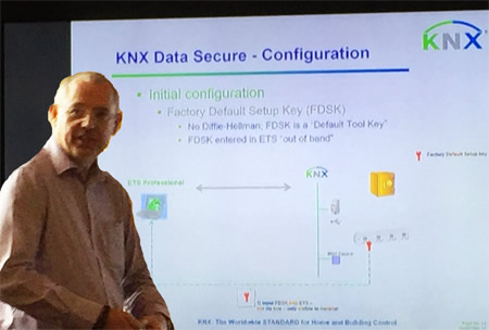 Andy Davis provides practical advice on KNX Secure.