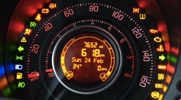 The current range of vehicle warning alarms.