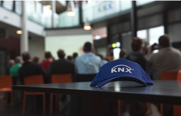 Participants in the KNX training conference in Helsinki.