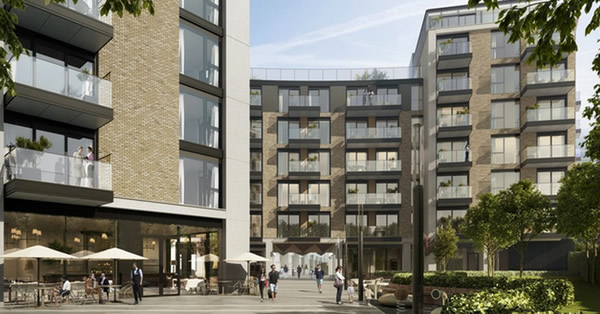 Chelsea Island is a development by Hadley Property Group that is next to the River Thames in southwest London.