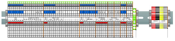 The Wago smartDesigner configurator tool was used to produce the termination layout for the installers. Connections were put onto apartment plot drawings that detailed circuit numbers and schedules for control and cabling information.