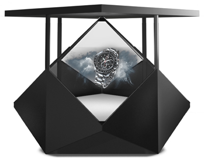 The Realfiction Dremeoc Diamond 3D display case.