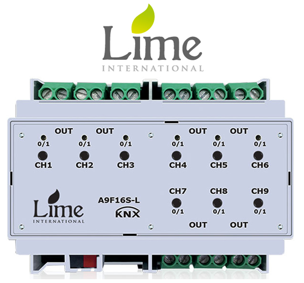 Lime International Launches New KNX Netra-Series at Light + Building 2018