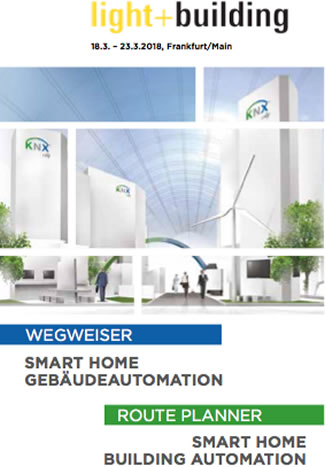 KNX Mapguide for Light + Building 2018