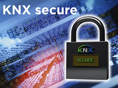 KNX Secure will be the main focus of the KNX IoT city booth in the Galleria.