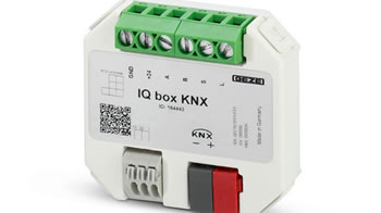 The Geze IQ box KNX gateway to Geze window drives and doors.