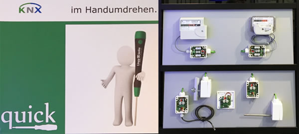 The Lingg & Janke KNX Quick system only requires a screwdriver to program KNX components.